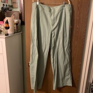 A New Day mint green trousers